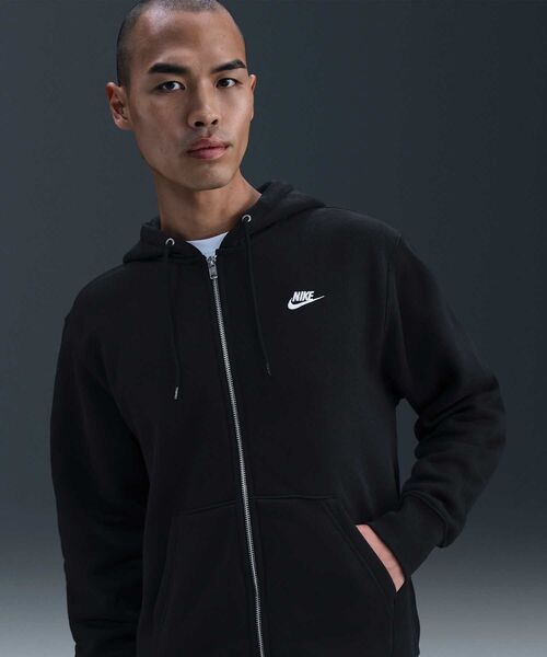 ナイキ クラブ メンズ フルジップ フリース パーカー / Nike Club ナイキ クラブ メンズ フルジップ フリース パーカー / Nike Club