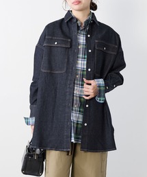 トップス Healthy Denim Healthy DENIM / Almond オーバー デニムシャツ（シャツ