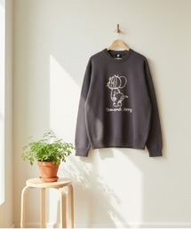 TOM&JERRY（トムアンドジェリー）の「【TOM & JERRY/トムとジェリー】ループ刺繍＆シャギージャガードクルーネックニット（ニット/セーター）」