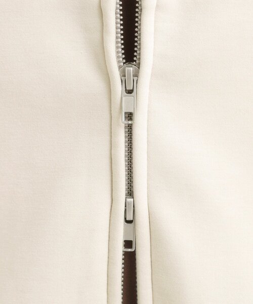 DRESKIP（ドレスキップ）の「【S-LL】大人っぽく着られる ダンボールジップパーカ（カーディガン/ボレロ・レディース・グレー/ナチュラル/ブラック・01/02/03/04）」の8枚目の写真