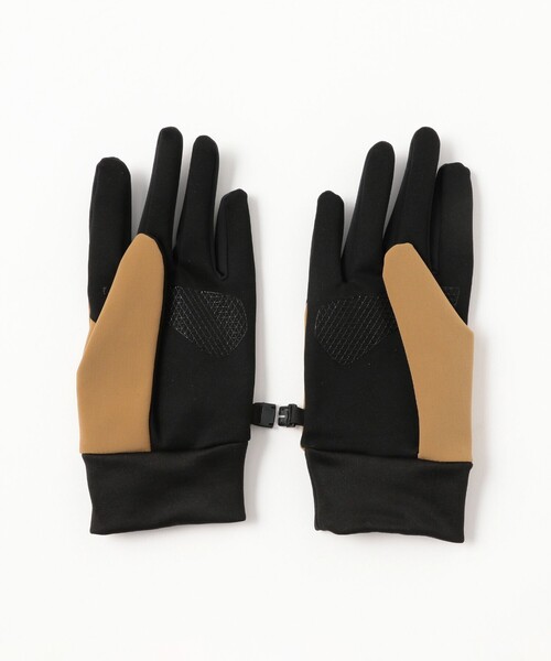 THE NORTH FACE（ザノースフェイス）の「THE NORTH FACE / ウインドストッパー(R )イーチップ グローブ（手袋・メンズ・ブラック/カーキ・MEDIUM）」の7枚目の写真