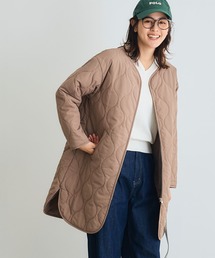 CROSS FUNCTION | 《撥水》エブ楽 ノーカラーキルティングコート【CROSS FUNCTION/クロスファンクション】(その他アウター)