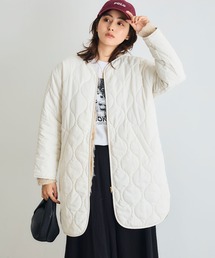 CROSS FUNCTION | 《撥水》エブ楽 ノーカラーキルティングコート【CROSS FUNCTION/クロスファンクション】(その他アウター)