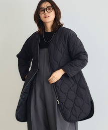 CROSS FUNCTION | 《撥水》エブ楽 ノーカラーキルティングコート【CROSS FUNCTION/クロスファンクション】(その他アウター)