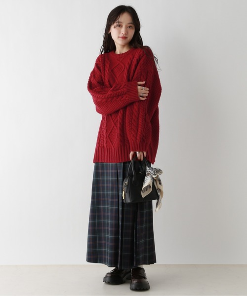 セール】BIGケーブルニットプルオーバー（ニット/セーター）｜RAGEBLUE