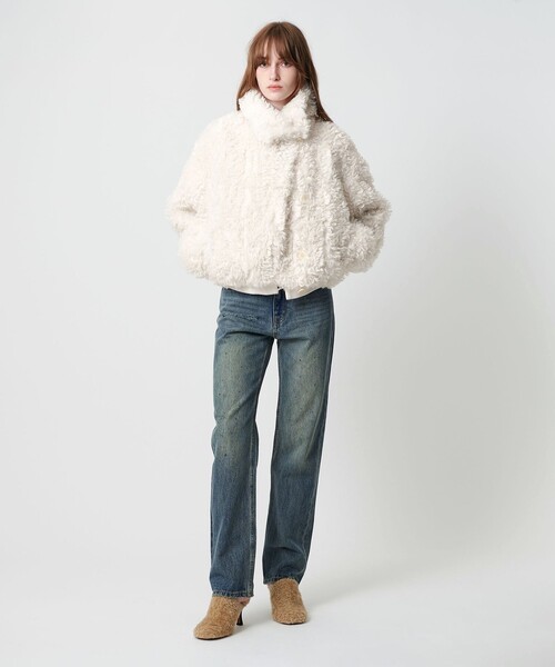 ATTISESSION＞フラッフィー ブルゾン（その他アウター）｜ATTISESSION