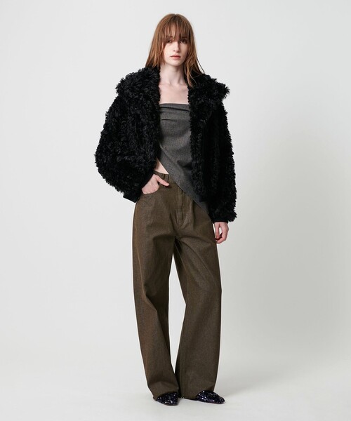 ATTISESSION＞フラッフィー ブルゾン（その他アウター）｜ATTISESSION