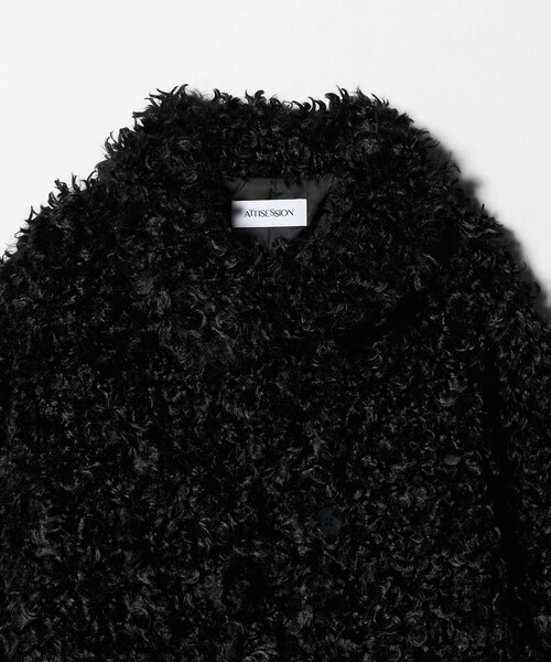 ATTISESSION＞フラッフィー ブルゾン（その他アウター）｜ATTISESSION