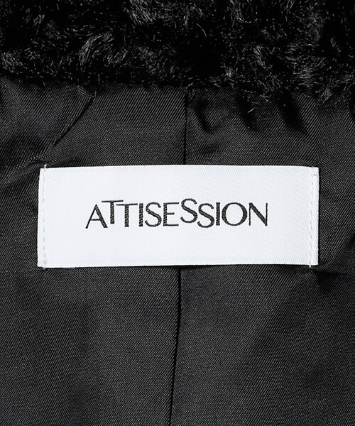 ATTISESSION＞フラッフィー ブルゾン（その他アウター）｜ATTISESSION
