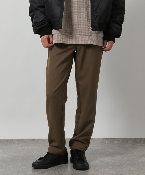 LAKOLE（ラコレ）の「【セットアップ可】STR/PEスリムパンツ / 592145（その他パンツ・メンズ・チャコール/ブラウン/ブラック・SMALL/MEDIUM/LARGE）」の4枚目の写真