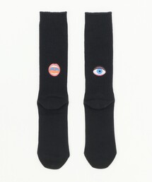 TOKYO CULTUART by BEAMS（トウキョウカルチャートバイビームス）の「横尾忠則 × HOiSUM / WORD AND IMAGE 刺繍 靴下（ソックス/靴下）」