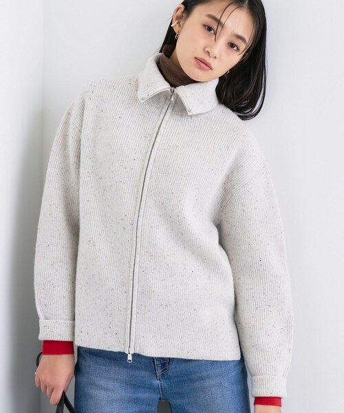 Theory 25SS 完売 ウォッシャブル ジップカーディガン Theory 25SS 完売 ウォッシャブル ジップカーディガン Theory 25SS