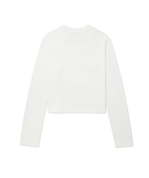 A BATHING APE(アベイシングエイプ)の「BABY DOPPY BADGE LONG SLEEVE T-SHIRT(Tシャツ/カットソー・レディース・ネイビー/ホワイト/レッド・X-SMALL/SMALL)」の4枚目の写真