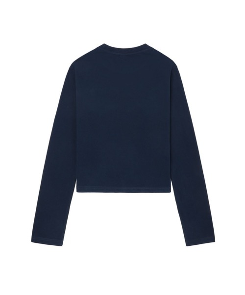 A BATHING APE(アベイシングエイプ)の「BABY DOPPY BADGE LONG SLEEVE T-SHIRT(Tシャツ/カットソー・レディース・ネイビー/ホワイト/レッド・X-SMALL/SMALL)」の5枚目の写真