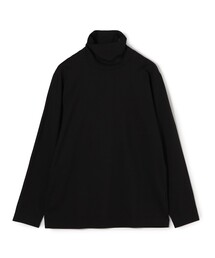 60/3スビンコットン タートルネック ロングスリーブカットソー