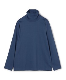60/3スビンコットン タートルネック ロングスリーブカットソー