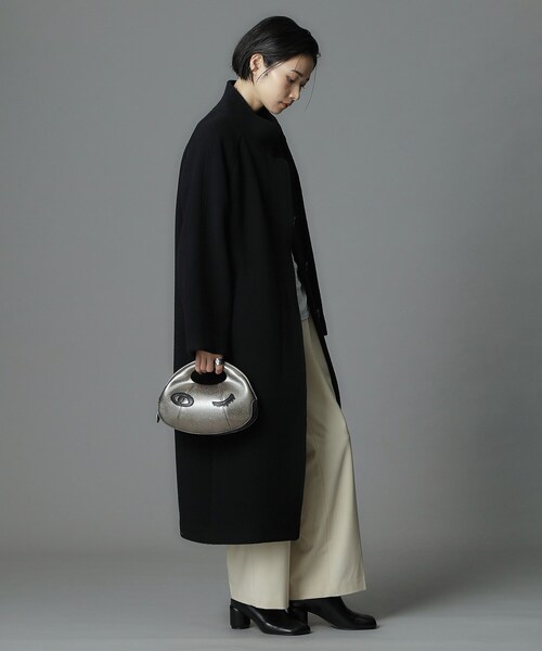 HIROKO HAYASHI（ヒロコハヤシ）の「OSTRO（オストロ）クロワッサンバッグ（ハンドバッグ・レディース・シルバー系4・00）」の11枚目の写真