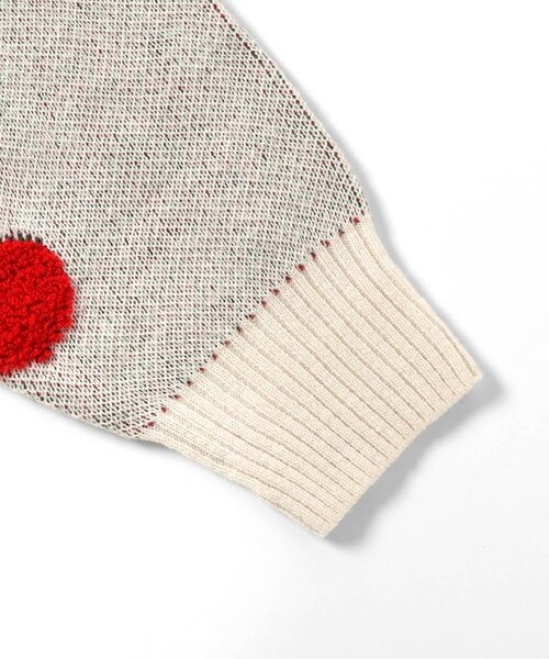 BREEZE（ブリーズ）の「【ジュニア対応】バラエティーニット（ニット/セーター・キッズ・ピンク/ブラック/オフホワイト/グレー・120/90/100/140）」の9枚目の写真