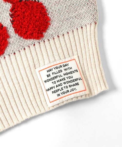 BREEZE（ブリーズ）の「【ジュニア対応】バラエティーニット（ニット/セーター・キッズ・ピンク/ブラック/オフホワイト/グレー・120/90/100/140）」の10枚目の写真