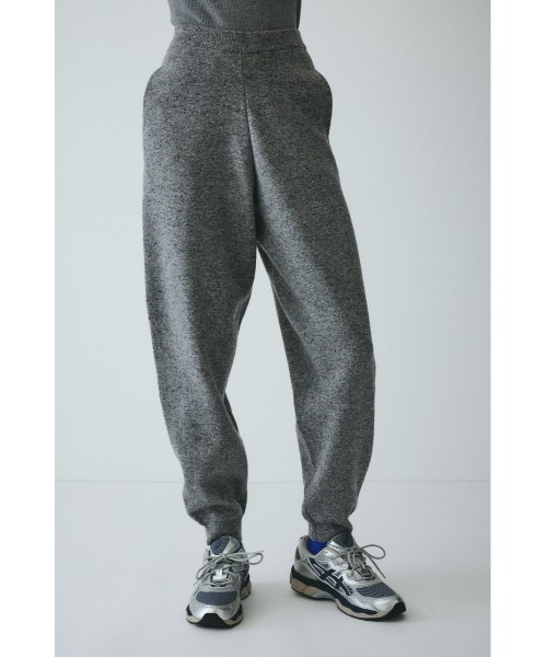 HeRIN.CYE（ヘリンドットサイ）の「Nep cocoon knit pants　　ネップコクーンニットパンツ（その他パンツ・レディース・ネイビー/ブラウン/グレー・36/38）」の13枚目の写真