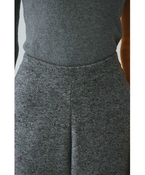 HeRIN.CYE（ヘリンドットサイ）の「Nep cocoon knit pants　　ネップコクーンニットパンツ（その他パンツ・レディース・ネイビー/ブラウン/グレー・36/38）」の16枚目の写真