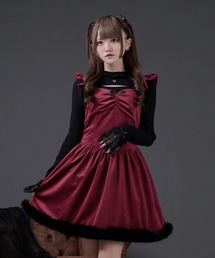 Palelfy パルエルフィー レッド ワンピース Pal elfy｜パルエルフィーのワンピース（レッド/赤色系）通販 - ZOZOTOWN