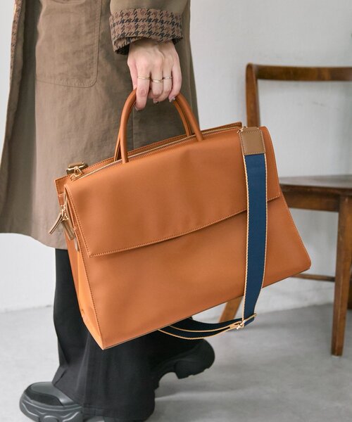 セール】《A4サイズ対応》きれいめ撥水トートバッグL（トートバッグ