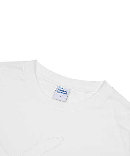THECOLDESTMOMENT（ザコールデストモーメント）の「TCM vintage logo long sleeve (white/ivory)（Tシャツ/カットソー・レディース・その他・MEDIUM/LARGE）」の4枚目の写真