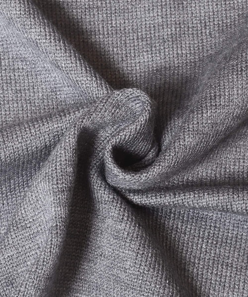 coca（coca）（コカ）の「【WEB限定セール】タートルニットワンピース（チュニック・レディース・グレー/ブラック・L/M/S）」の14枚目の写真