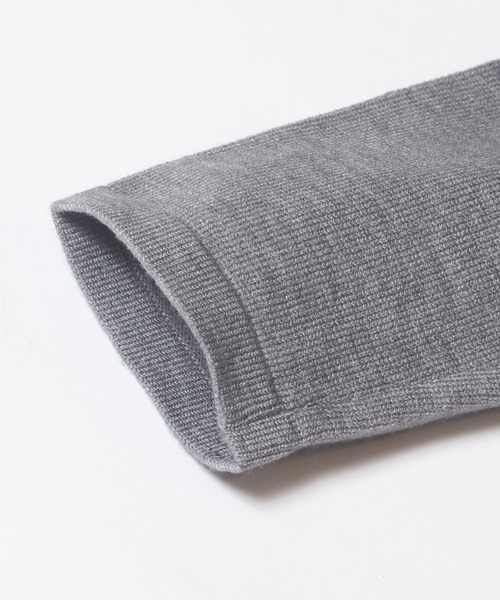 coca（coca）（コカ）の「【WEB限定セール】タートルニットワンピース（チュニック・レディース・グレー/ブラック・L/M/S）」の12枚目の写真