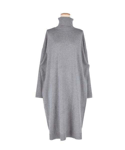 セール】タートルニットワンピース（チュニック）｜coca（coca）（コカ