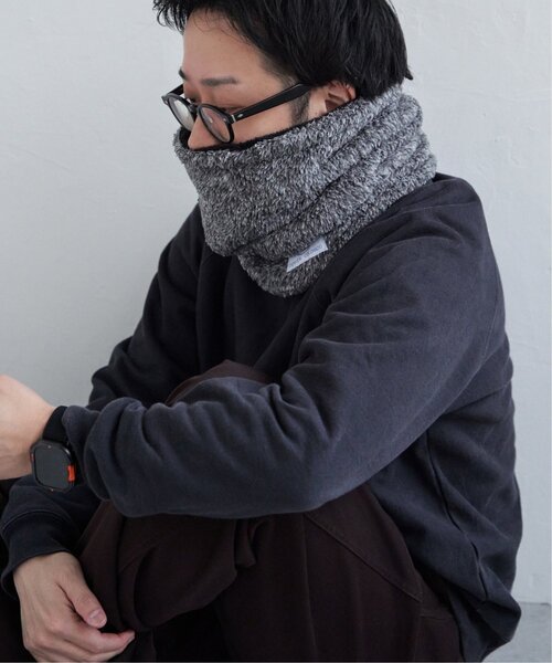 GERRY(ジェリー)の「GERRY ボアネックウォーマー(マフラー・メンズ・ブラック/オフホワイト/グレー・FREE)」の10枚目の写真