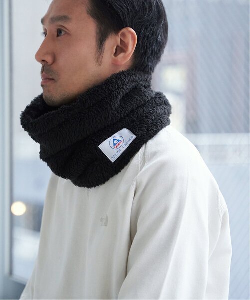GERRY(ジェリー)の「GERRY ボアネックウォーマー(マフラー・メンズ・ブラック/オフホワイト/グレー・FREE)」の13枚目の写真