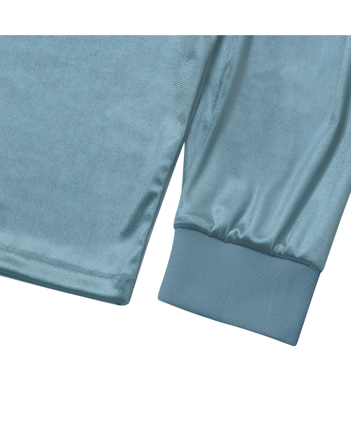F.ILLUMINATE(フィルミネイト)の「ベルベットカラー ロングスリーブ-スカイブルー(ポロシャツ・レディース・その他・SMALL/MEDIUM/LARGE)」の12枚目の写真