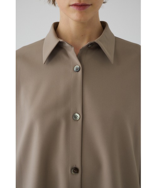 RIM.ARK(リムアーク)の「Synthetic leather tie SH シンセティックレザータイシャツ(シャツ/ブラウス・レディース・ライトブラウン/ブラック・FREE)」の20枚目の写真
