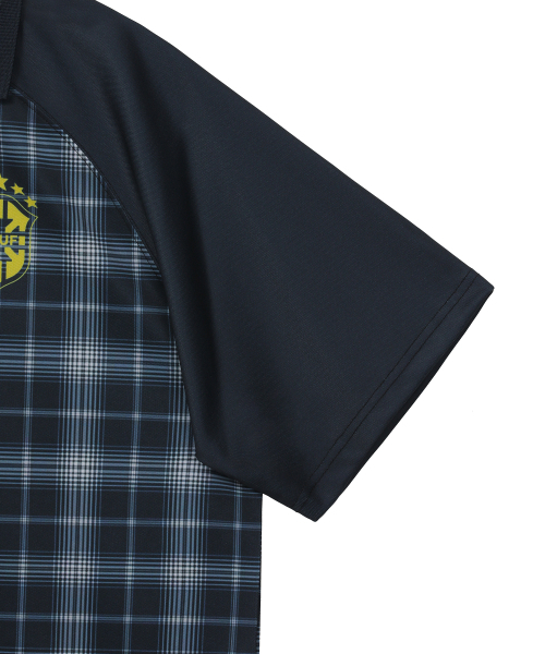 BAUF（バウフ）の「チェックジャージTシャツ[ネイビー]（Tシャツ/カットソー・レディース・その他・MEDIUM/LARGE）」の5枚目の写真