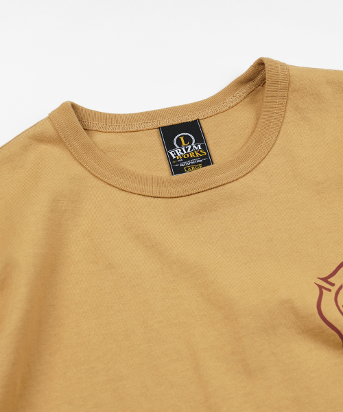 FRIZMWORKS(フリズムワークス)の「FIRE DEPT L/S TEE _ OCHRE(Tシャツ/カットソー・メンズ・その他・LARGE/X-LARGE/SMALL/MEDIUM)」の3枚目の写真