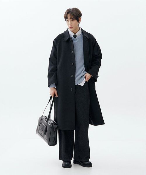 MUSINSA STANDARD（ムシンサスタンダード）の「コットンリブクルーネックニット[スカイブルー]（ニット/セーター・メンズ・その他・SMALL/MEDIUM/LARGE/X-LARGE/XX-LARGE）」の9枚目の写真