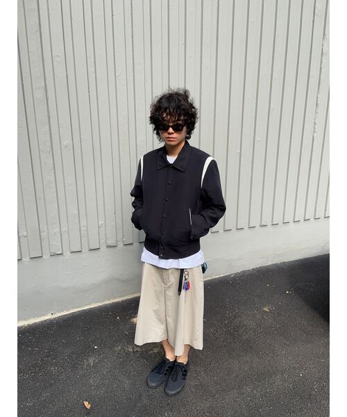 MUSINSA STANDARD（ムシンサスタンダード）の「シルケットリラックスクルーネック長袖Tシャツ[クリーム]（Tシャツ/カットソー・メンズ・その他・SMALL/MEDIUM）」の6枚目の写真