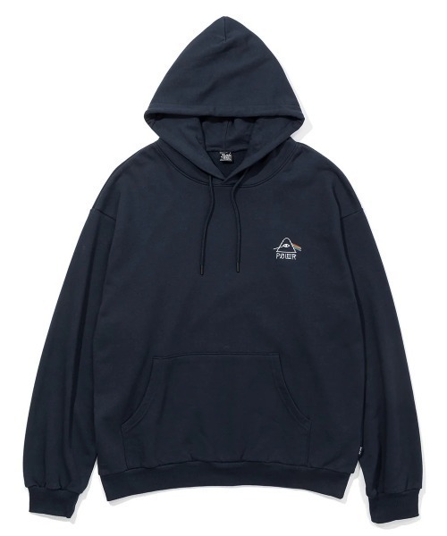 POLeR(ポーラー)の「POLER PSYCHEDELIC LOGO HOOD(ポーラー サイケデリック ロゴ フード)(パーカー・メンズ・ブラック/ネイビー・MEDIUM/LARGE/X-LARGE)」の2枚目の写真