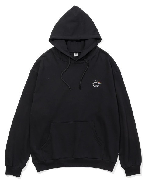 POLeR(ポーラー)の「POLER PSYCHEDELIC LOGO HOOD(ポーラー サイケデリック ロゴ フード)(パーカー・メンズ・ブラック/ネイビー・MEDIUM/LARGE/X-LARGE)」の1枚目の写真