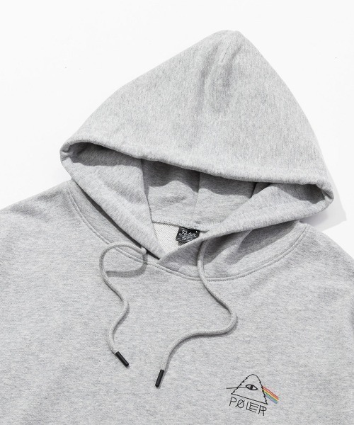 POLeR(ポーラー)の「POLER PSYCHEDELIC LOGO HOOD(ポーラー サイケデリック ロゴ フード)(パーカー・メンズ・ブラック/ネイビー・MEDIUM/LARGE/X-LARGE)」の4枚目の写真