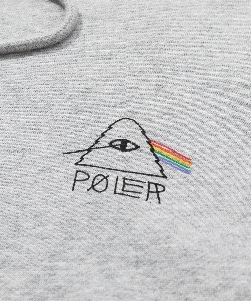 POLeR(ポーラー)の「POLER PSYCHEDELIC LOGO HOOD(ポーラー サイケデリック ロゴ フード)(パーカー・メンズ・ブラック/ネイビー・MEDIUM/LARGE/X-LARGE)」の6枚目の写真