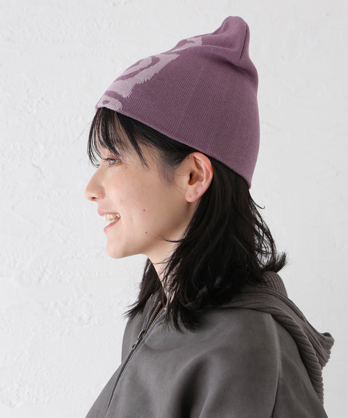 Carhartt WIP（カーハートダブリューアイピー）の「【CARHARTT WIP / カーハート ダブリューアイピー】 HELIX BEANIE I035627（ニットキャップ/ビーニー・レディース・ブラック/グリーン/バーガンディー・FREE）」の11枚目の写真