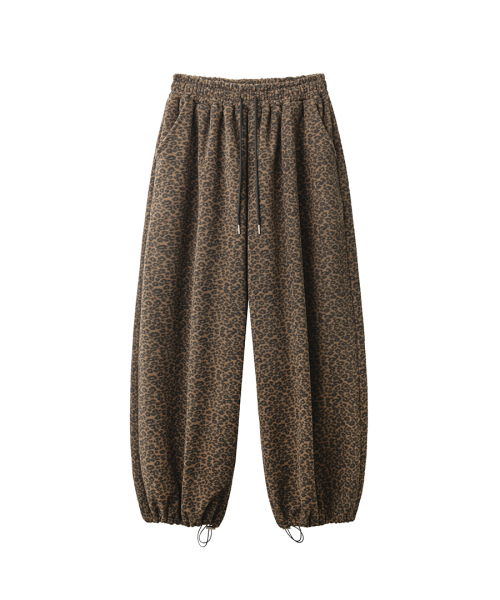 RENSE（レンセ）の「Leopard Fleece Wide Pants Brown（その他パンツ・レディース・その他・OS）」の3枚目の写真
