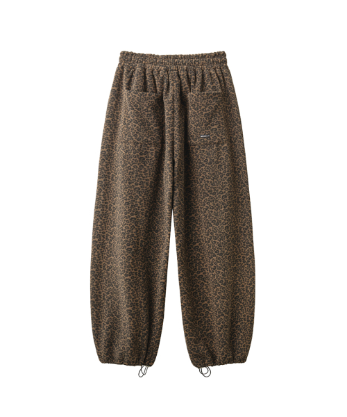 RENSE（レンセ）の「Leopard Fleece Wide Pants Brown（その他パンツ・レディース・その他・OS）」の4枚目の写真