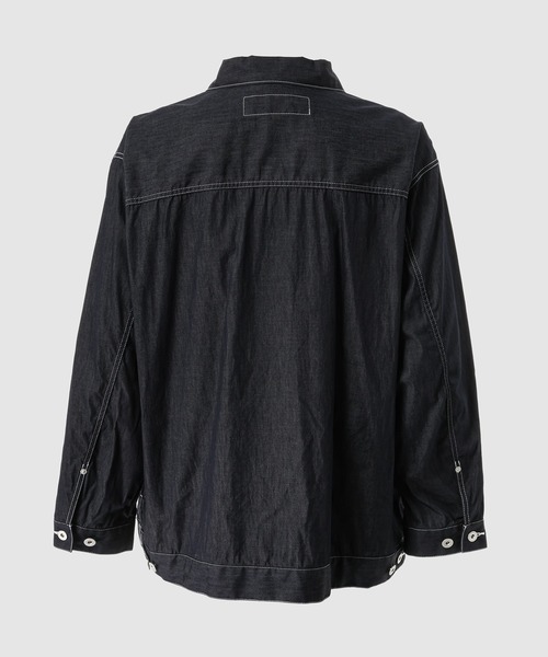 COMME des GARCONS HOMME(コム デ ギャルソン・オム)の「COTTON LIGHT OUNCE DENIM JACKET(デニムジャケット・メンズ・ネイビー・XS/S/M/L)」の2枚目の写真