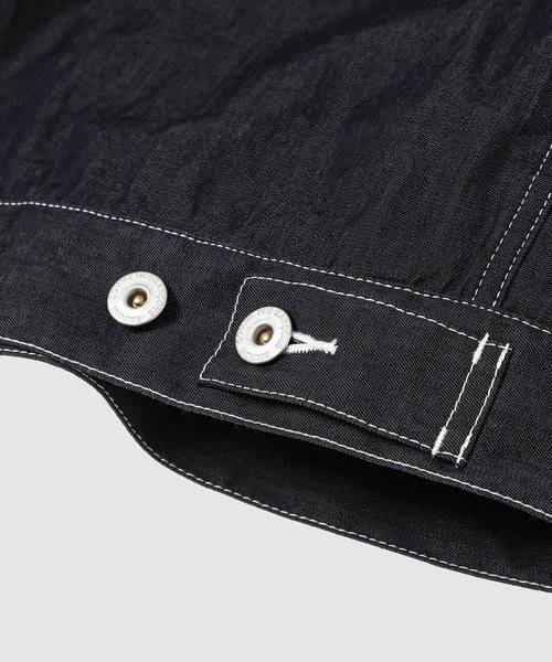 COMME des GARCONS HOMME(コム デ ギャルソン・オム)の「COTTON LIGHT OUNCE DENIM JACKET(デニムジャケット・メンズ・ネイビー・XS/S/M/L)」の5枚目の写真