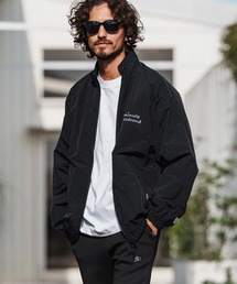1minute 1second（ワンミニットワンセカンド）の「mj11281-cursive embroidery nylon zip blouson ブルゾン(1M26H230)（ブルゾン）」