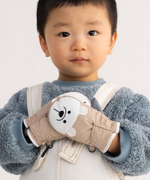 stample（スタンプル）の「【防水】ベビーアニマル柄ミトン（手袋）」